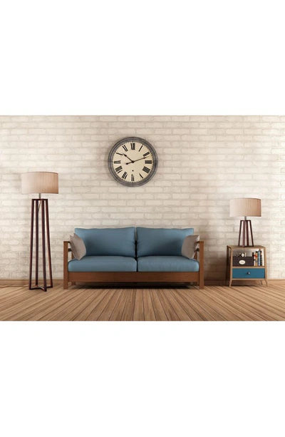Adesso Lighting Quinn Floor Lamp In Walnut Birch