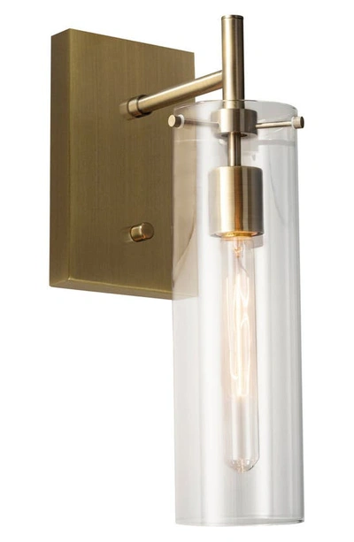 Shop Adesso Lighting Dalton Wall Lamp In Antique Brass