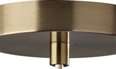 Adesso Lighting Harvest Pendant Light In Antique Brass