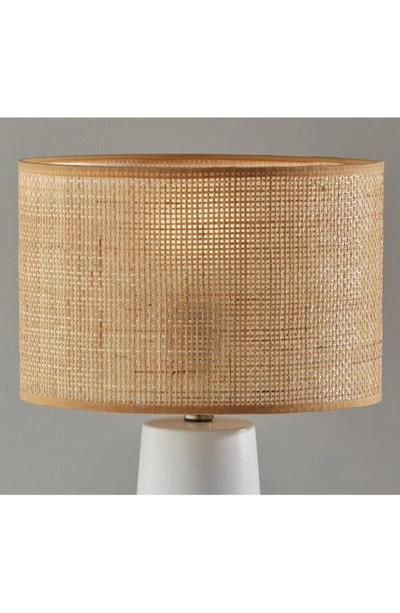 Adesso Lighting Sheffield Table Lamp In White