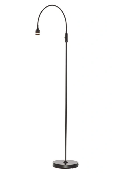 Shop Adesso Lighting Prospect Led Floor Lamp In Matte Black