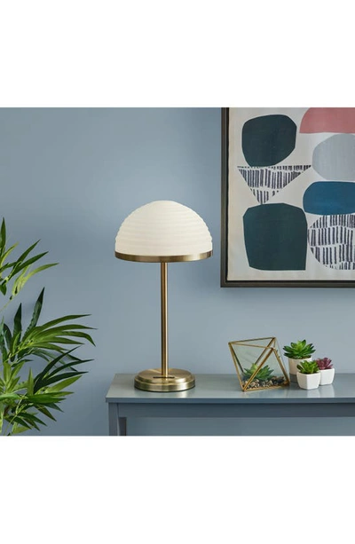 Adesso Lighting Juliana Led Smart Table Lamp In Antique Brass