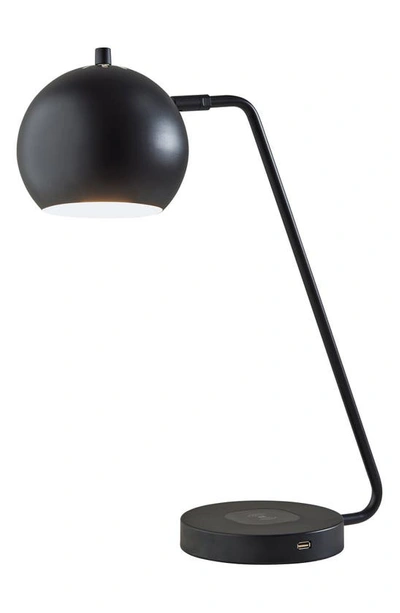 Shop Adesso Lighting Emerson Charging Desk Lamp In Black