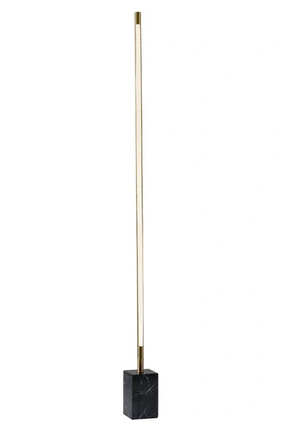 Adesso Lighting Felix Led Wall Washer Lamp In Antique Brass
