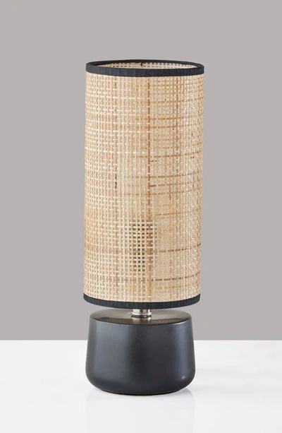 Adesso Lighting Sheffield Table Lantern In Black