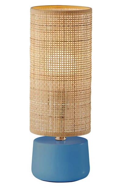 Shop Adesso Lighting Sheffield Table Lantern In Turquoise
