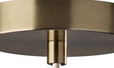Adesso Lighting Harvest Large Pendant Light In Antique Brass