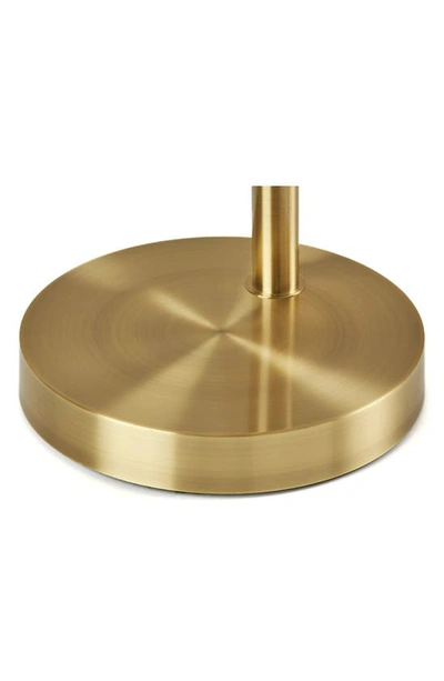 Adesso Lighting Bowery 3-arm Arc Lamp In Antique Brass