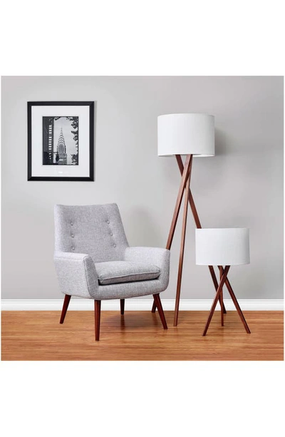 Adesso Lighting Brooklyn Table Lamp In Walnut