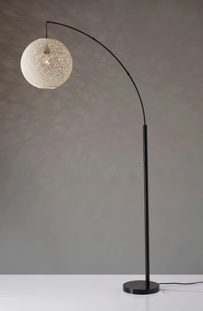 Adesso Lighting Havana Arc Floor Lamp In Bronze