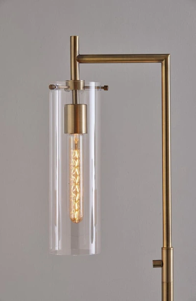 Shop Adesso Lighting Dalton Floor Lamp In Antique Brass