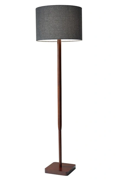 Shop Adesso Lighting Ellis Floor Lamp In Walnut