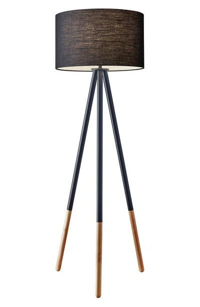 Shop Adesso Lighting Louise Floor Lamp In Black