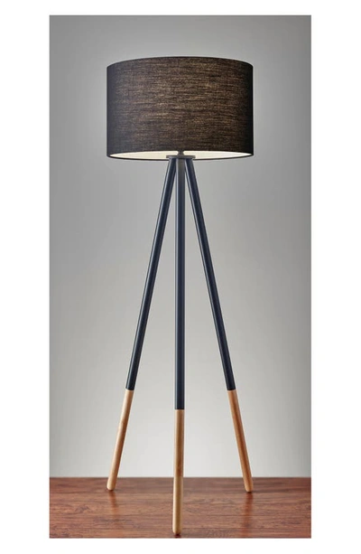 Shop Adesso Lighting Louise Floor Lamp In Black