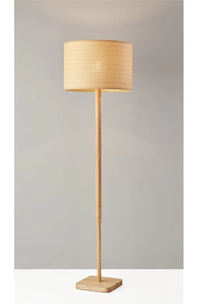 Adesso Lighting Ellis Floor Lamp In Natural Wood