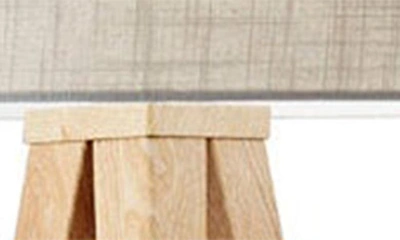Adesso Lighting Director Floor Lamp In Natural Oak