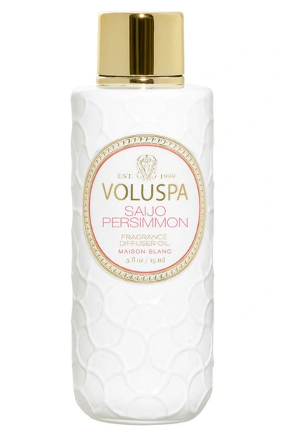 Shop Voluspa Ultrasonic Fragrance Diffuser Oil In Saijo Persimmon