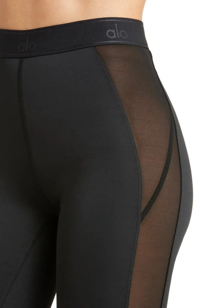 Shop Alo Yoga Airlift Ballet Dream High Waist Leggings In Black