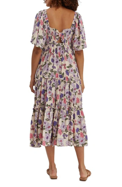 Shop Nom Maternity Graciea-line Dress In Flora