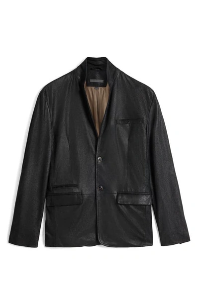 Shop John Varvatos Slim Fit Coated Sport Coat In Black