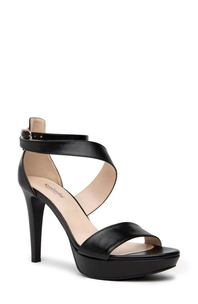 Shop Nerogiardini Platform Sandal In Black