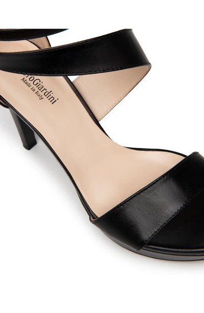 Nerogiardini Platform Sandal In Black