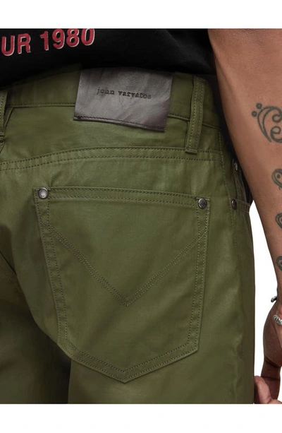 Shop John Varvatos Regular Fit Jeans In Army Green
