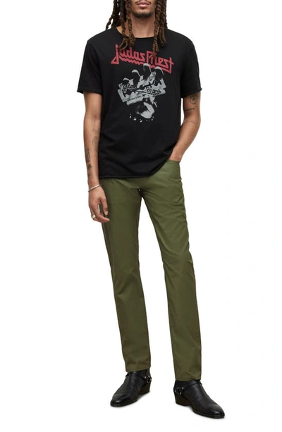 Shop John Varvatos Regular Fit Jeans In Army Green