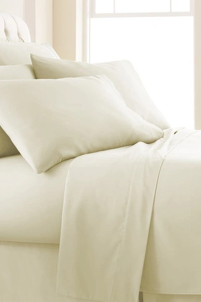 Southshore Fine Linens Southshore Essentials Double Brushed 100 Gsm Sheet Set In Off White