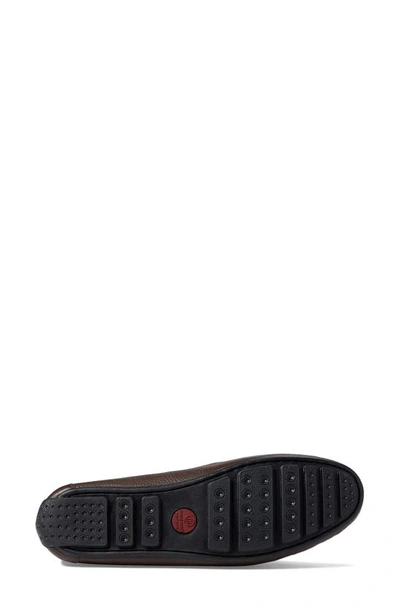 Marc Joseph New York Naples Penny Loafer In Brown Grainy