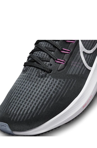 Shop Nike Air Zoom Pegasus 39 Running Shoe In Black/ White/ Ashen Slate