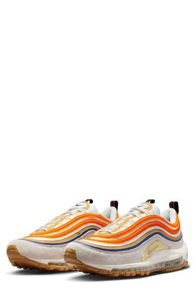 Shop Nike Air Max 97 Se 'psi' Sneaker In Summit White/ Black/ Orange