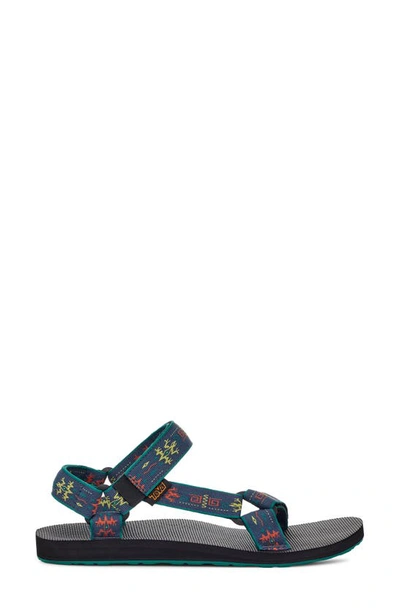 Shop Teva 'original Universal' Sandal In Gecko Navy