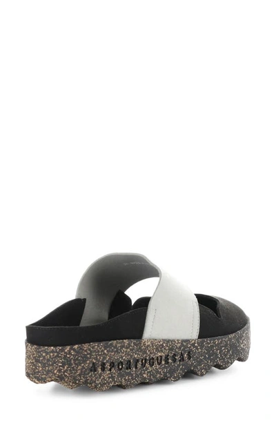 Shop Asportuguesas By Fly London Cana Slide Sandal In 002 Black On Micro S