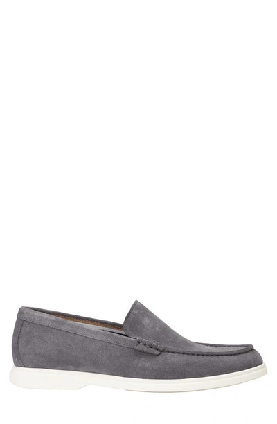 Shop Hugo Boss Sienne Loafer In Dark Grey