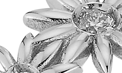Shop Ember Fine Jewelry 14k White Gold & Diamond Flower Ring