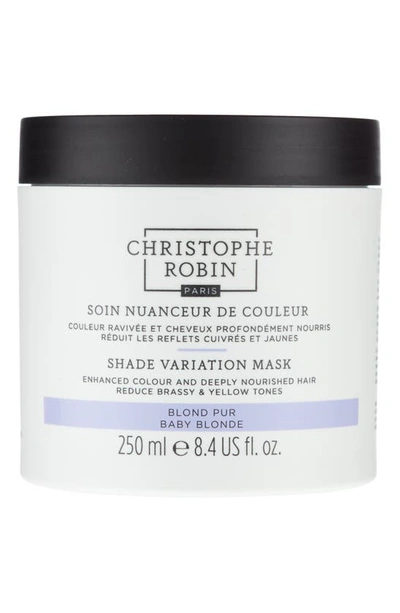 Shop Christophe Robin Shade Variation Mask In Baby Blond