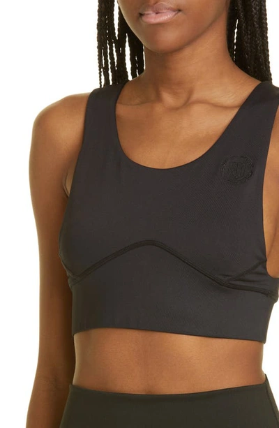 Shop Honor The Gift Riding Longline Sports Bra In Black