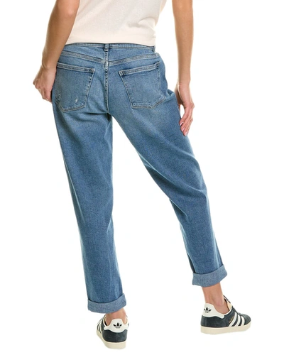 Shop Dl1961 Riley Light Glacier Boyfriend Straight Jean In Grey