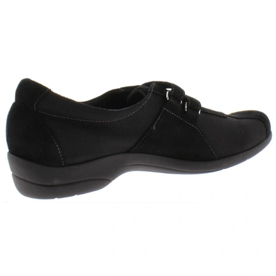 Shop Munro Joliet Womens Suede Slip On Casual Shoes In Black