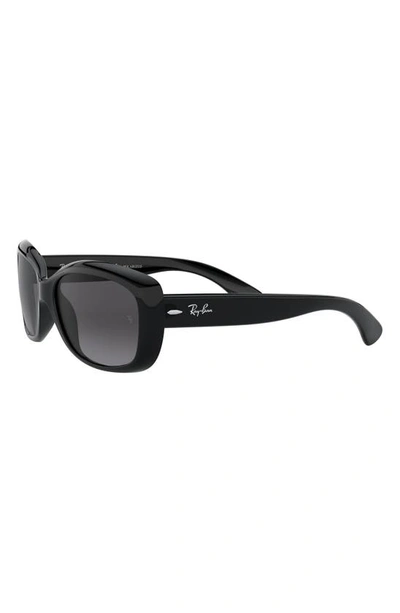 Shop Ray Ban Jackie Ohh 58mm Polarized Sunglasses In Black Grey