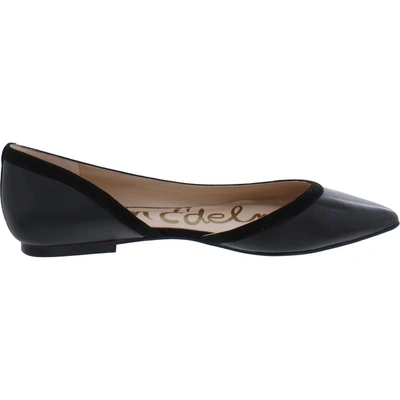 SAM EDELMAN RENA WOMENS LEATHER SLIP ON D'ORSAY 