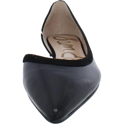 SAM EDELMAN RENA WOMENS LEATHER SLIP ON D'ORSAY 