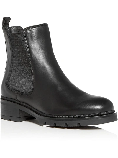 Shop La Canadienne Sorento Womens Pull On Casual Chelsea Boots In Black