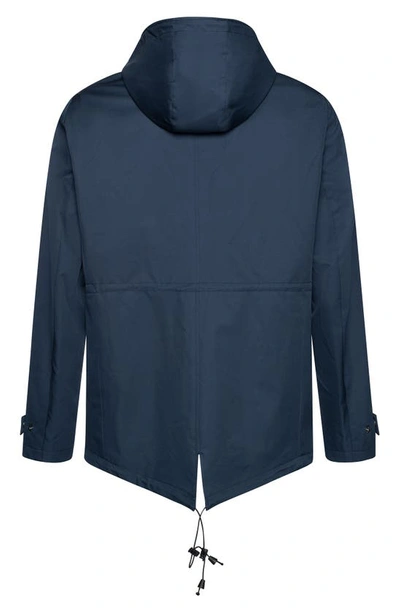 Cardinal Of Canada Hooded Windbreaker Jacket In Dark Navy