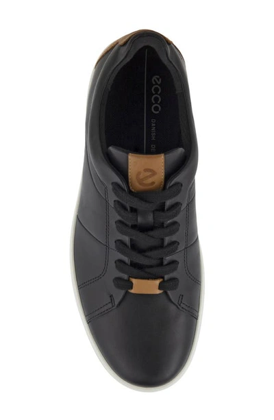 Shop Ecco Soft Classic Sneaker In Black/ Lion