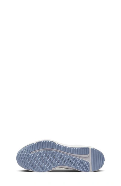 Shop Nike Kids' Downshifter 12 Sneaker In Citron/ Grey/ Fuchsia/ Blue