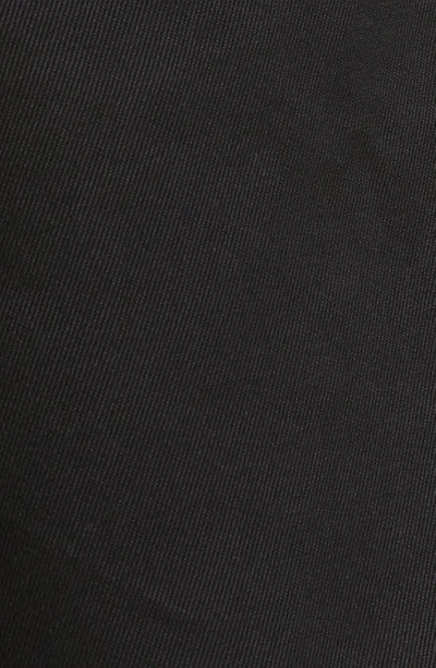 Shop Heron Preston Contrast Stitch Cotton Canvas Shorts In Black No Col