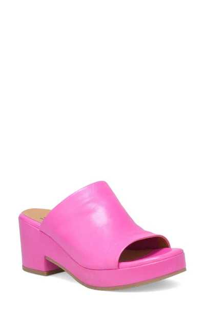 Shop Miz Mooz Gwen Platform Sandal In Fuchsia