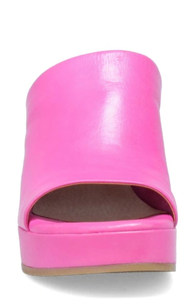 Shop Miz Mooz Gwen Platform Sandal In Fuchsia